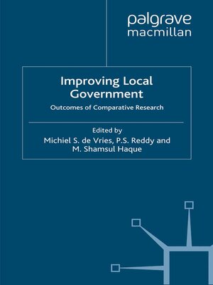 cover image of Improving Local Government